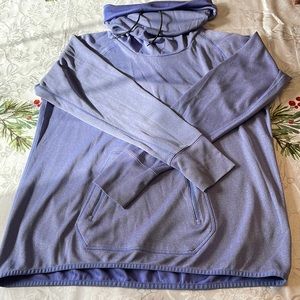Noble Cowl Neck Workout Sweatshirt